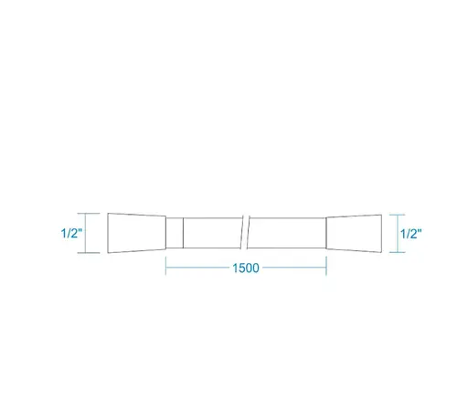 Душова система Corsan chrome зі штангою CMZ057MCH, Хром - фото 10
