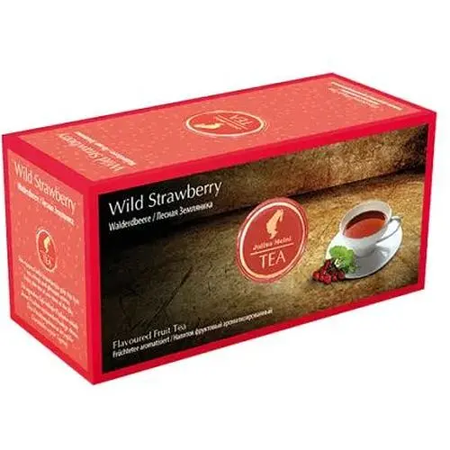Чай Julius Meinl пакетированный фруктовый земляника 25 шт - фото 1