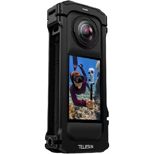 Рамка Telesin S6-FMS-12-TIS для экшн-камеры Insta360 X4 [124452] - фото 2