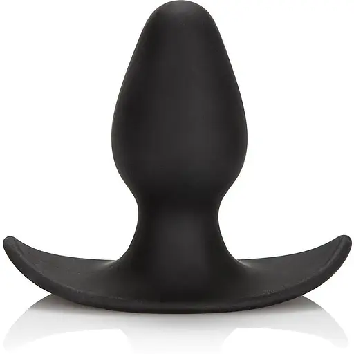 Анальна пробка CalExotics Silicone Perfect Plug 9 см (чорний)