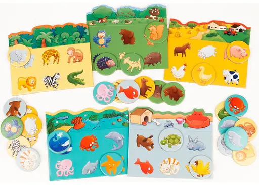 Настольная игра Djeco Детское лото. Животные (Loto Animals, 30 pcs) (DJ08120) - фото 4