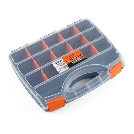 Органайзер пластиковый хозяйственный для хранения 15 секций 320х255х60 мм, Polax (01-009)