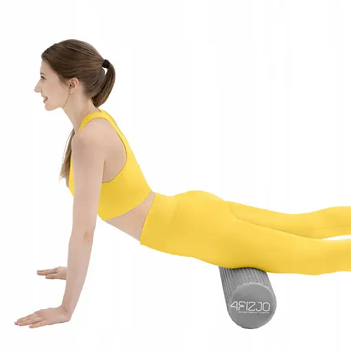 Масажний ролик 4FIZJO CARE+ EVA 60 x 15 см (валик, роллер) 4FJ0523 Grey (P-5907739314406) - фото 11