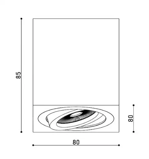 Світильник точковий Kloodi KD-1202 WH - фото 4