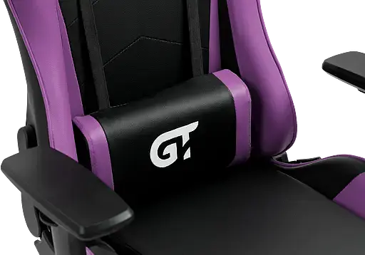 Геймерское детское кресло GT Racer черное с фиолетовым (X-5934-B Kids Black/Violet) - фото 9
