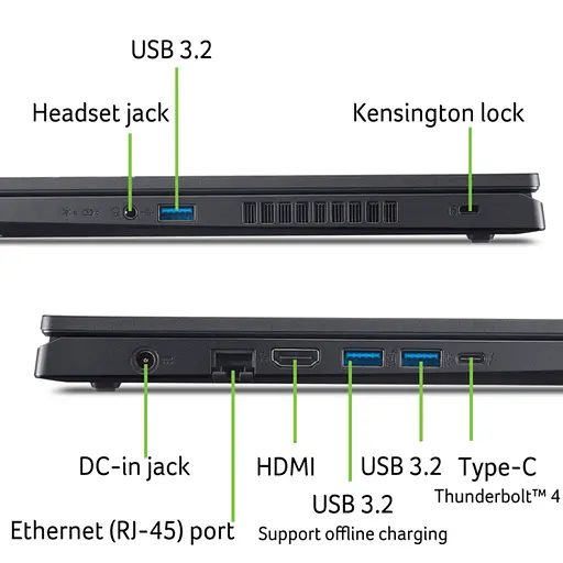 Ноутбук Acer Nitro V 15 ANV15-52-74JZ (NH.QZ8EU.00C) Obsidian Black - фото 8