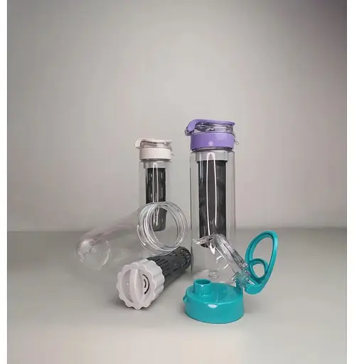 Бутылка для воды Gusto GT-G-911056 Atlas 630 мл бежевая (128509) - фото 2