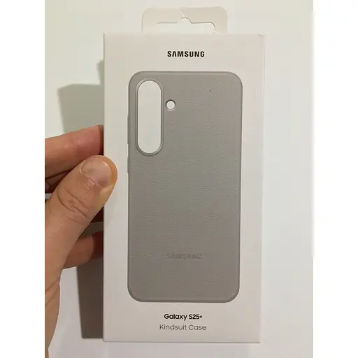 Оригінальний протиударний шкіряний чохол Kindsuit Case для Samsung Galaxy S25 Plus Grey EF-VS938PBEGWW - фото 2