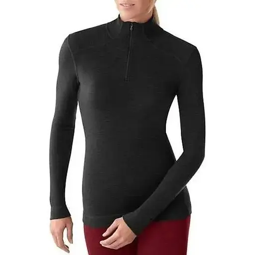 Термокофта Smart Wool Wm’s NTS Mid 250 Zip T Black L (1033-SW SS221.001-L)