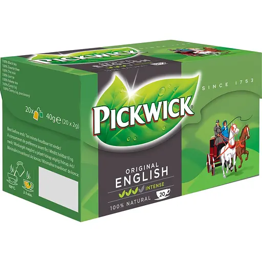 Чай черный Pickwick English 40 г (20 шт. х 2 г) (895581) - фото 2