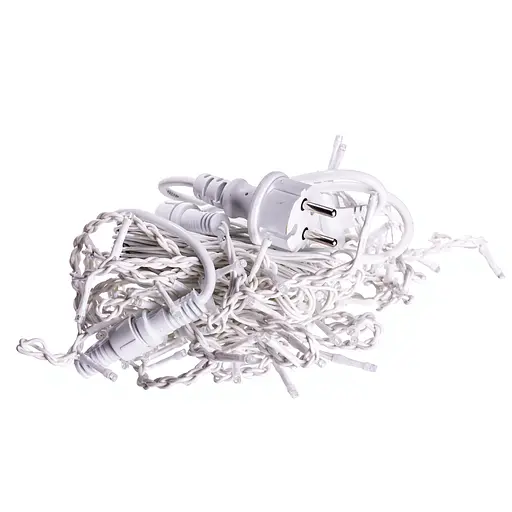 Новорічна гірлянда вулична Бахрома GarlandoPro 6 м 105 LED білий провід Мультиколор  6MWMLNEW - фото 3