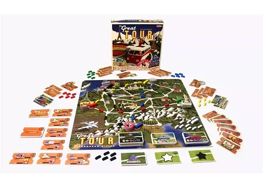Настільна гра Tactic Чудова подорож (The Great Tour: European Cities) (мульті) (55402) - фото 6