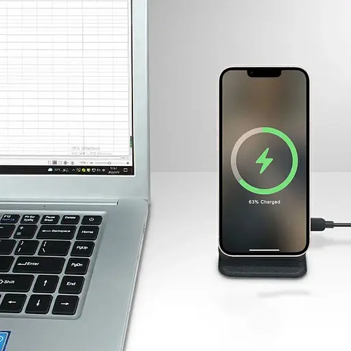 Підставка для телефону STAND JD-S69 з БЗП 15W Black - фото 4