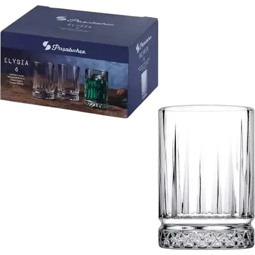 Набор стопок Pasabahce Elysia 60 мл х 6 шт. прозрачных (520242)