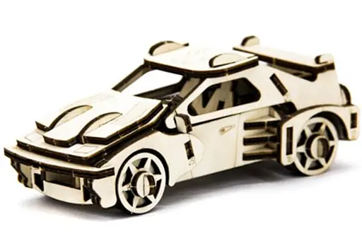 Дерев'яний конструктор Фераррі 53 деталі - фото 6