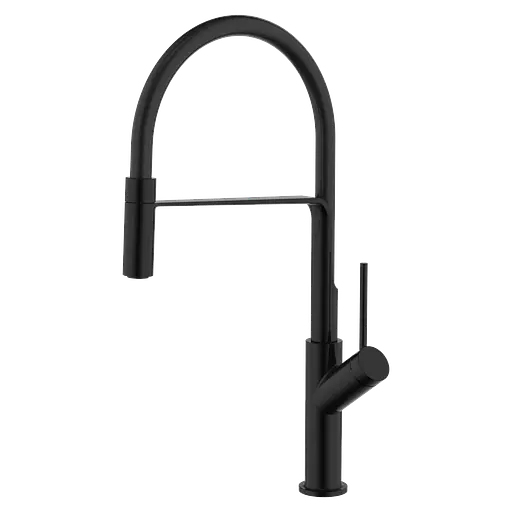 Смеситель для кухни Omnires Vita black VI6350BLBL Черный матовый - фото 1