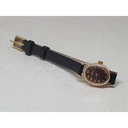 Золотые часы Golden Time кварцевые. Ч100 - фото 2