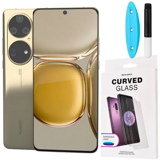 Захисне скло DK UV Curved для Huawei P50 Pro clear