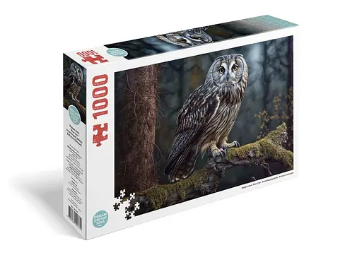 Пазл "Мудра сова" 1000 елементів TRFL_B/OWL DGT-PUZZLE, в коробці (4820266221379) - фото 1