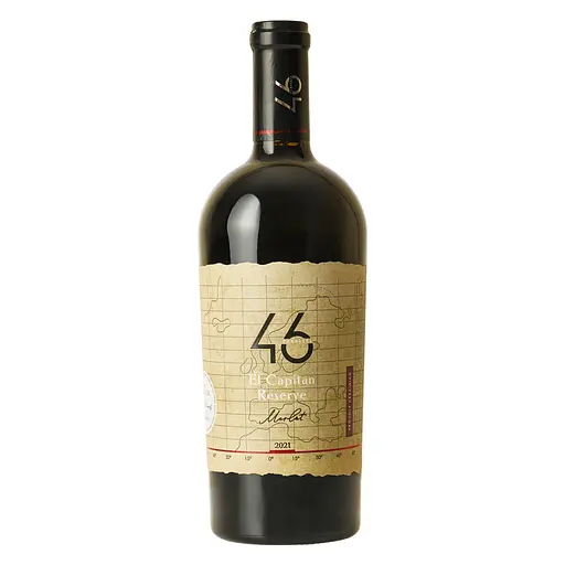 Вино 46 Parallel El Capitan Reserve Merlot 2021 червоне сухе 0.75 л - фото 1