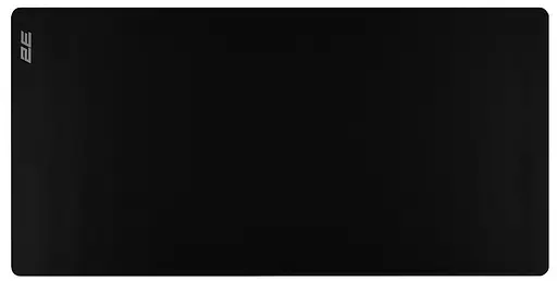 Коврик 2E Shiny "L" черный 80x40x0.2 см блестящий полиэстер (2E-PAD-L-SHINY-черный) - фото 1