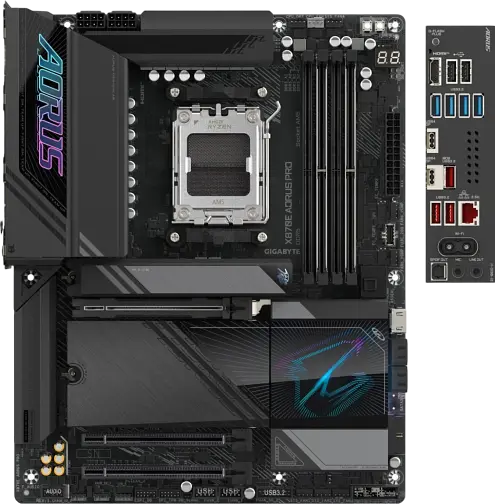 Материнська плата Gigabyte X870E Aorus Pro Socket AM5 (X870E AORUS PRO)