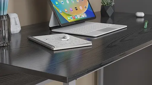 Комп'ютерний стіл Коді 75x140x60 сірий ДСП Сосна Кембра 16мм FRD-101675 - фото 3