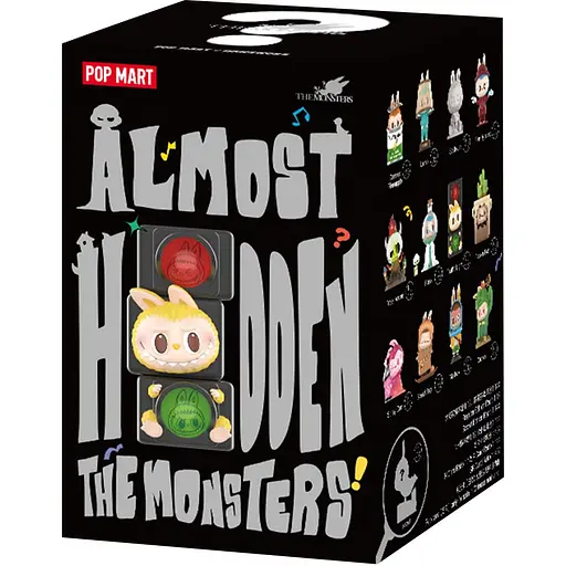 Іграшка-сюрприз Pop Mart The Monsters Серія Almost Hidden з колекційною фігуркою (MSAH-01) - фото 1