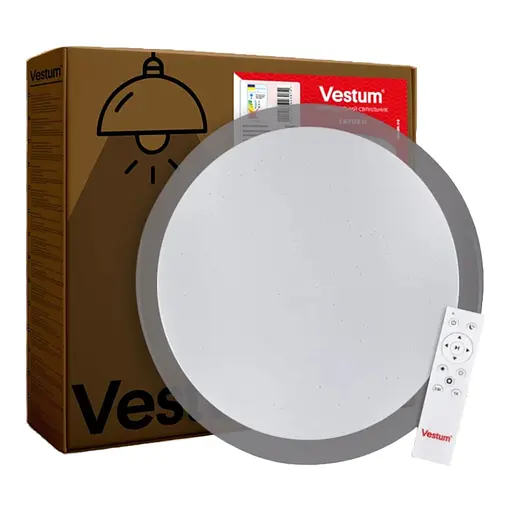 Cветильник SATURN звездное небо 60W 425*60мм 3000К-6500К с ДК