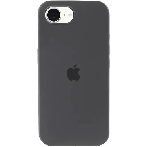 Чехол Silicone Case для Apple iPhone 16e Dark Gray AA [136631]