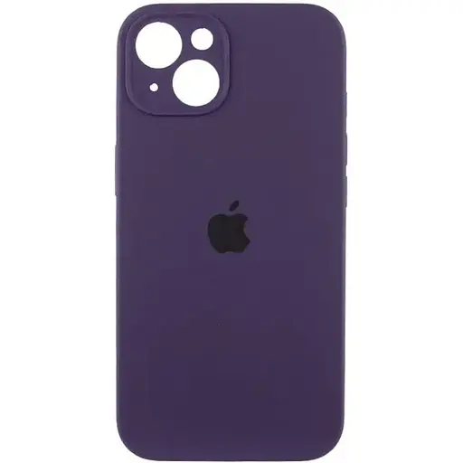 Чехол Epik Silicone Case Full Camera Protective (AA) для Apple iPhone 13 (6.1) Фиолетовый/Elderberry - фото 1