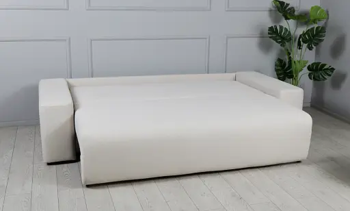 Диван Турин прямой раскладной бежевый - фото 13