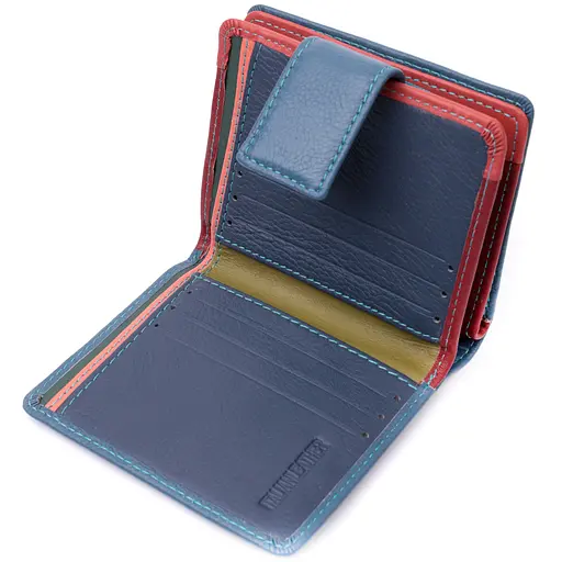 Жіночий шкіряний гаманець ST Leather 9.5х11.5х2.5 см acs0029459 - фото 4