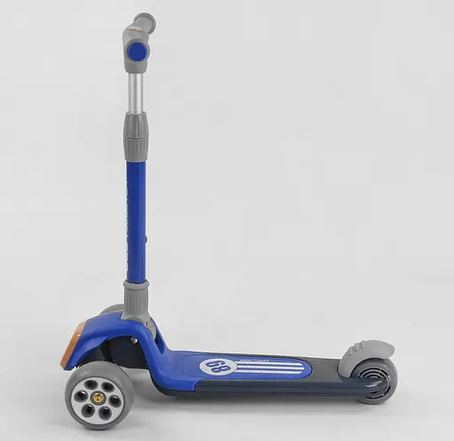 Детский самокат Best Scooter R-S-8999 синий - фото 4