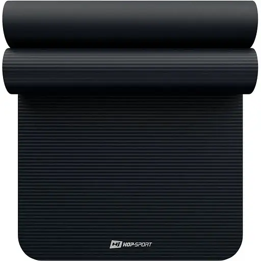Коврик для йоги Hop-Sport HS-NB016GM NBR 1,5см черный