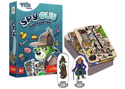 Настільна гра Trefl Шпигун: Карткова гра (Spy Guy Card Game) (укр.) (03045) - фото 4