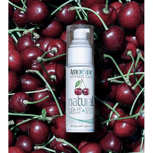 Лубрикант Amoreane Cherry на водній основі з ароматом вишні 50 мл - фото 2