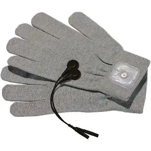 Перчатки для электростимуляции Mystim Magic Gloves очень нежное воздействие