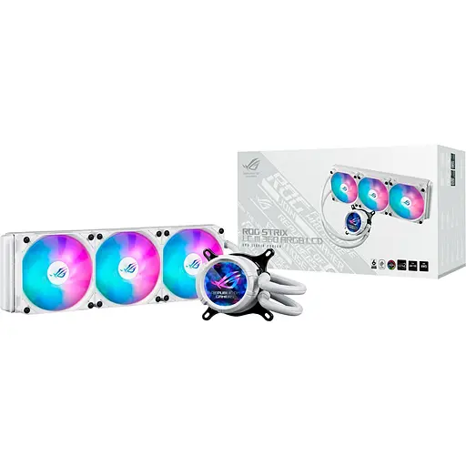Система водяного охолодження Asus ROG Strix LC III 360 ARGB LCD White (90RC00W2-M0UAY0) [143432] - фото 13