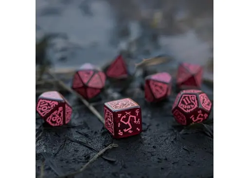 Набор кубиков The Witcher Dice Set. Crones - Whispess , 7 шт. (SWCR03) - фото 6