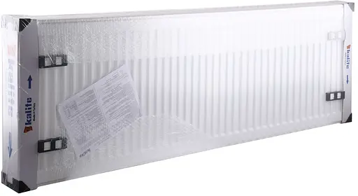 Радіатор сталевий панельний Kalite 22 низ/справа 500x1500 (без INNER) 000024203, Білий - фото 2
