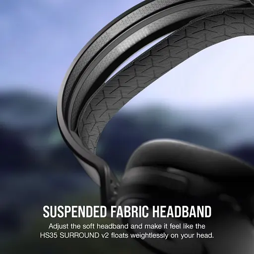 Навушники Corsair HS35 Surround v2 Multiplatform Gaming Carbon CA-9011386-EU - фото 6