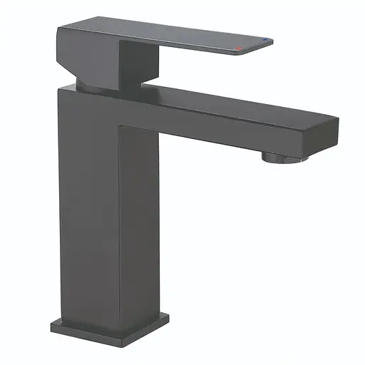 Смеситель для умывальника Mixxus KUB-001-Heavy graphite MI6349 Графит - фото 1