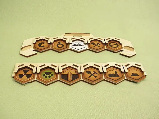 Органайзер Tower Rex МДФ Тераформування Марса Terraforming Mars (87118) - фото 4