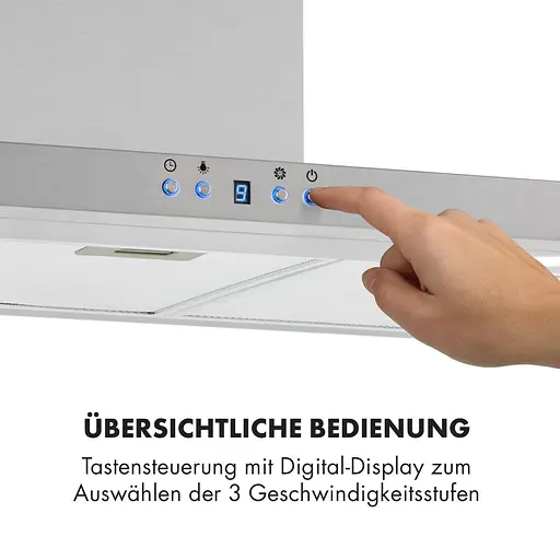 Вытяжка Klarstein Limelight 90 600 м3/час (10034975) - фото 3