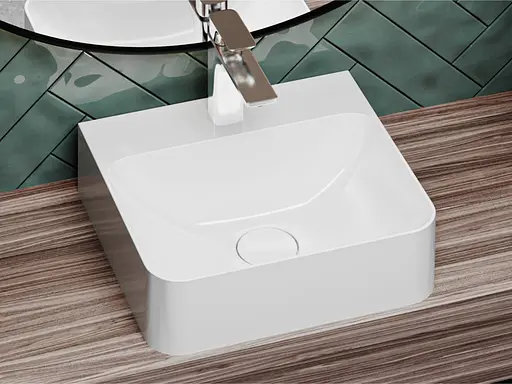 Умивальник Miraggio Seed 0000238, Білий - фото 2