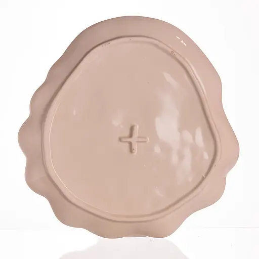 Новогодняя тарелка из фарфора Санта тарелка на рождество Ø21 см тарелки рождественские Yiwu CR-1-31 - фото 3