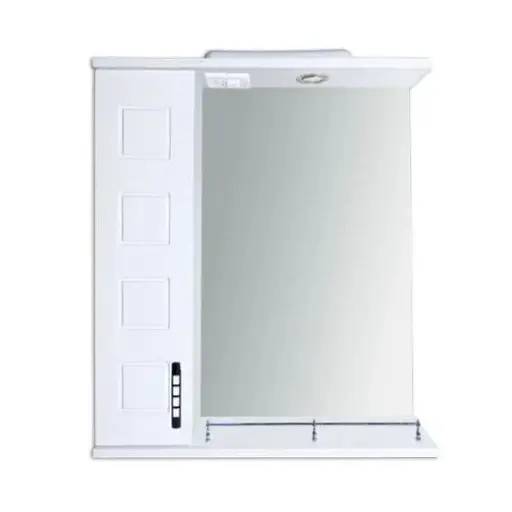 Дзеркало з шафкою ПіК Корфу ліве Z-1 50 см Білий 30412 - фото 1