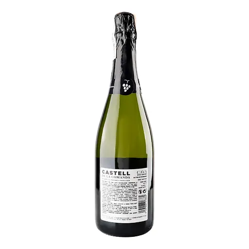Ігристе вино Castell De La Comanda Cava Brut Nature біле сухе 11.5% 0.75 л (80782) - фото 3