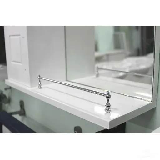 Дзеркало з шафкою ПіК Корфу ліве Z-1 50 см Білий 30412 - фото 3